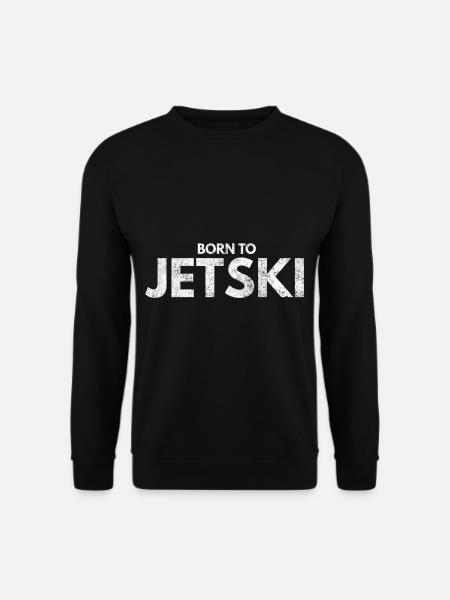 Jet ski beach sea vacation sport summer gift 4th - Unisex Sweatshirt - black