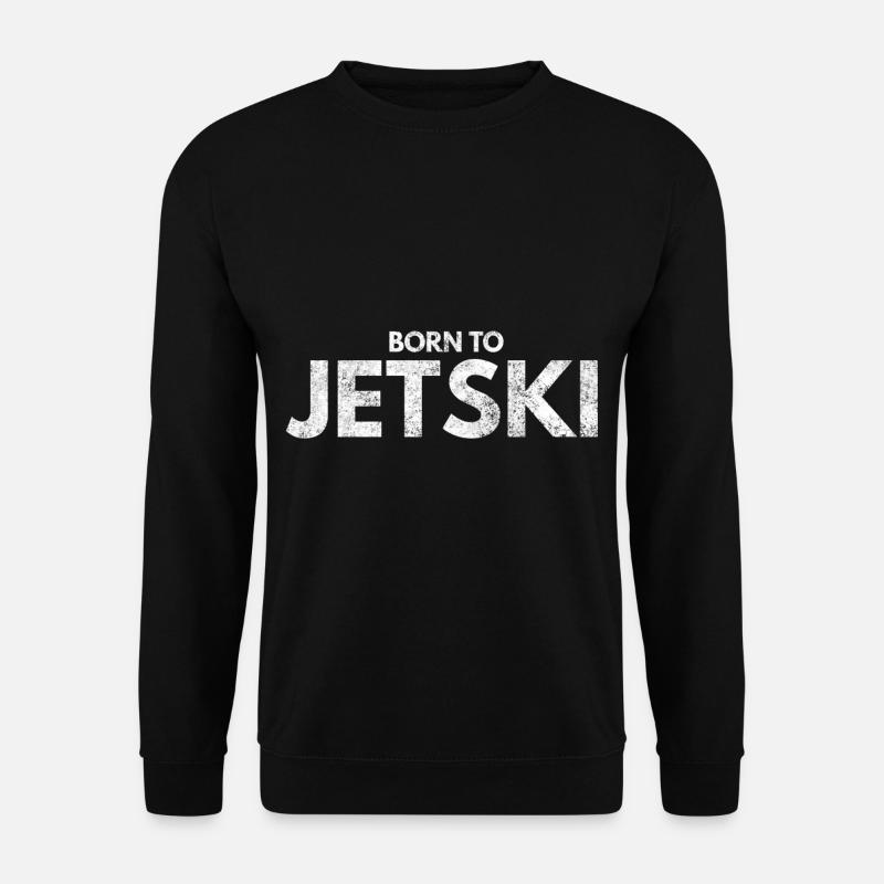 Jet ski plage mer vacances sport cadeau d'été 4e - Sweat-shirt Unisexe - noir