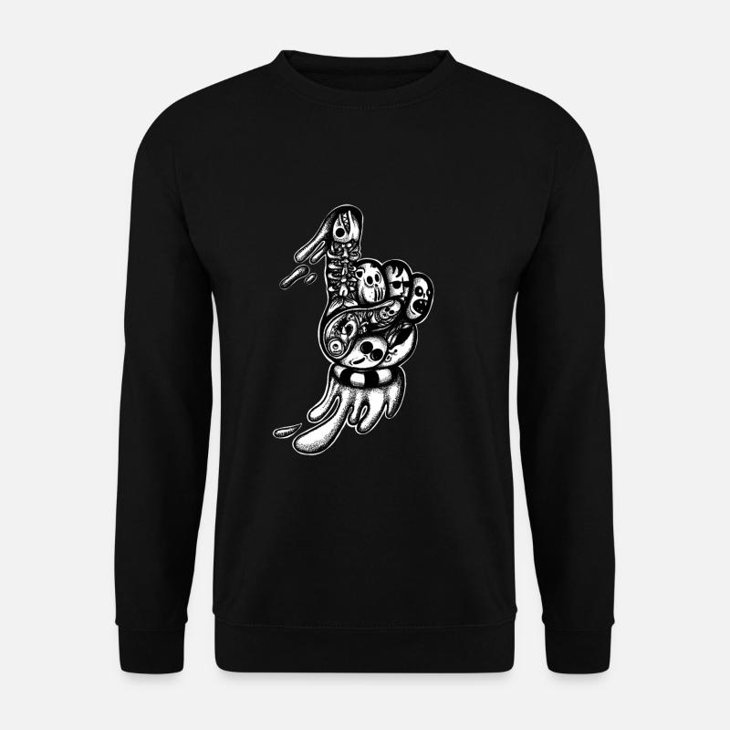 One doodle - Unisex Sweatshirt - black