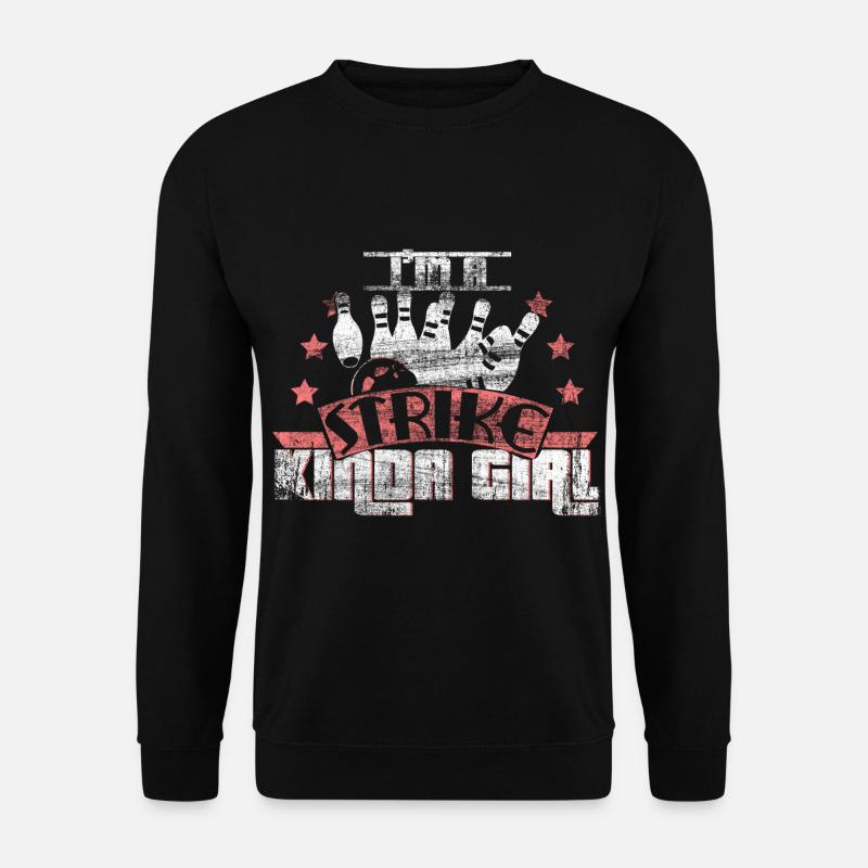 Kegeln Kugel Mannschaft - Unisex Pullover - Schwarz