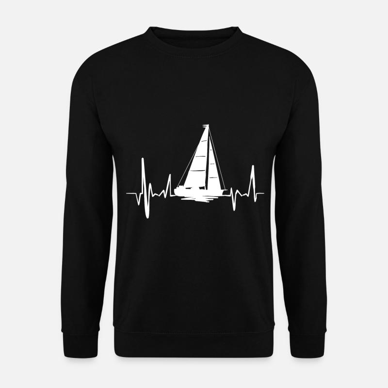 Sailor Heartbeat - Unisex Pullover - Schwarz