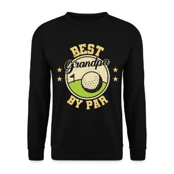 Tee de golf unique pour les golfeurs disant " - Sweat-shirt Unisexe - noir - Devant - Alina (178cm) & Michal (187cm)