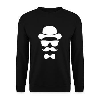 JGA bachelorette party wedding marry marriage - Unisex Sweatshirt - black - Front - Alina (178cm) & Michal (187cm)