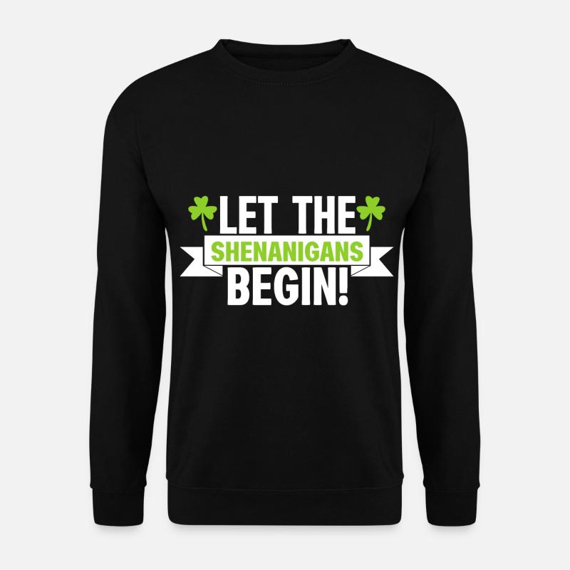 Irish Shenanigans - Unisex Pullover - Schwarz