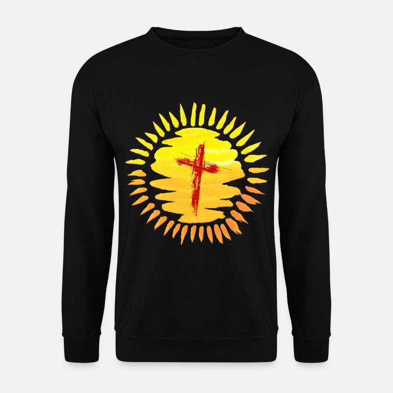 Jesus, Christus, Gott, Glaube, Kirche, Christ - Unisex Pullover - Schwarz