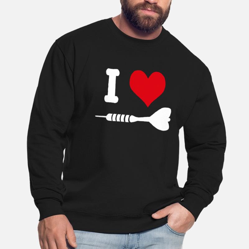 J'aime les fléchettes fléchettes fléchettes fléchette fléchette fléchette Sweat-shirt Unisexe