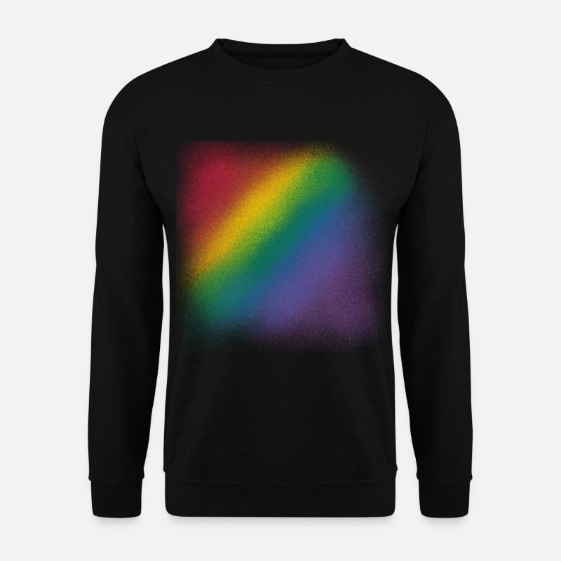 Rainbow - Unisex Pullover - Schwarz