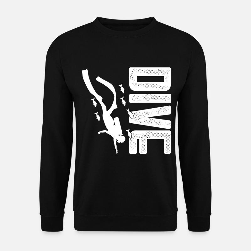 Dive. - Unisex Sweatshirt - black