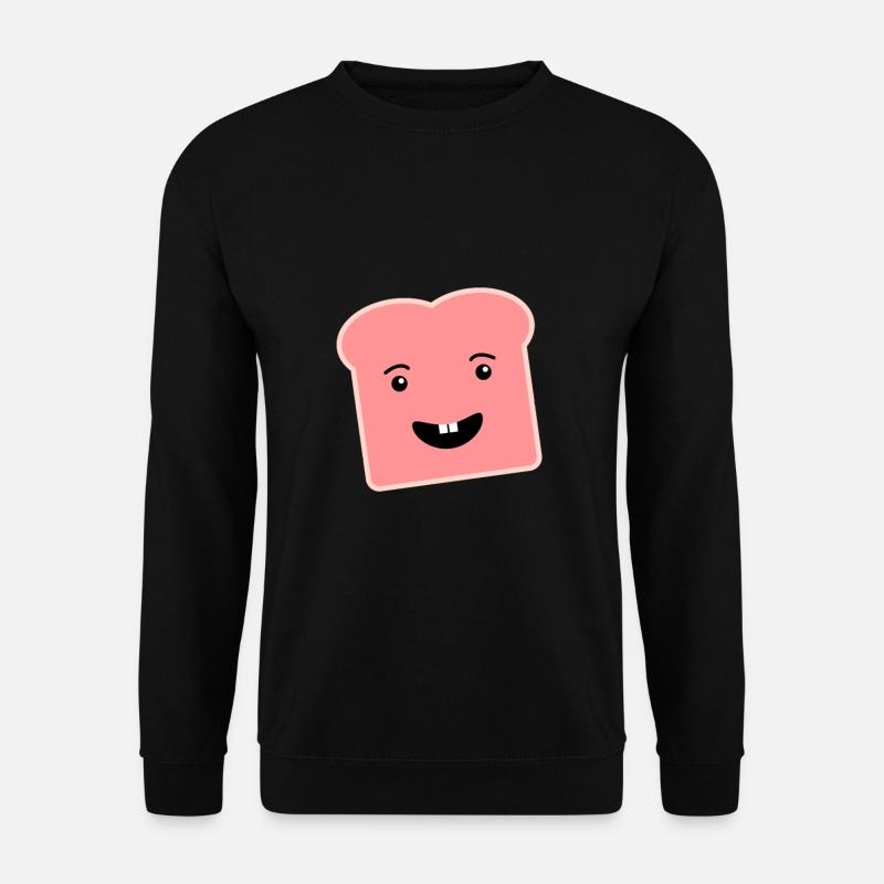 Toast - Brot Geschenke - Unisex Pullover - Schwarz