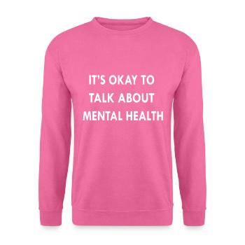 Mental Health - Unisex Sweatshirt - pink - Front