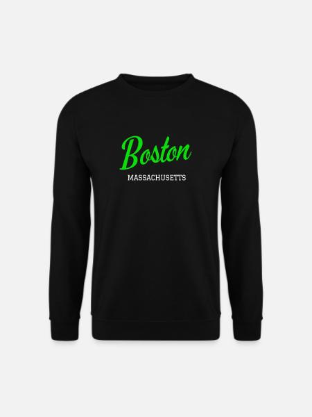 Boston - Unisex Pullover - Schwarz