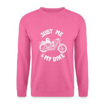 Motorcycle - Unisex Sweatshirt - pink - Front