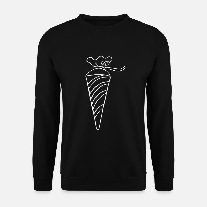Schultüte Zuckertüte Einschulung Schulanfang - Unisex Pullover - Schwarz