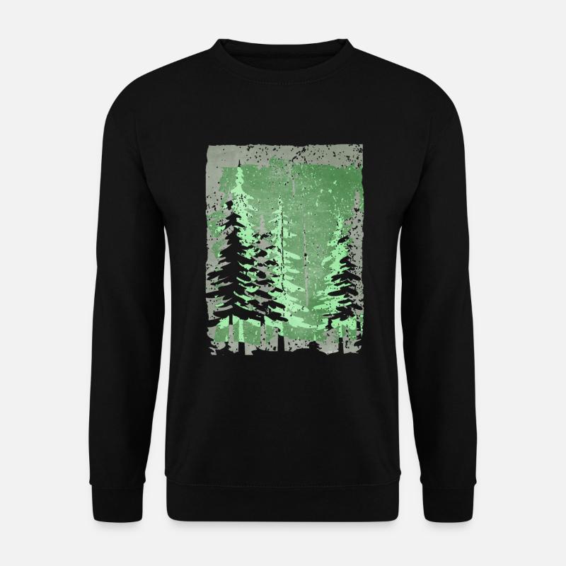 Im Wald - Unisex Pullover - Schwarz