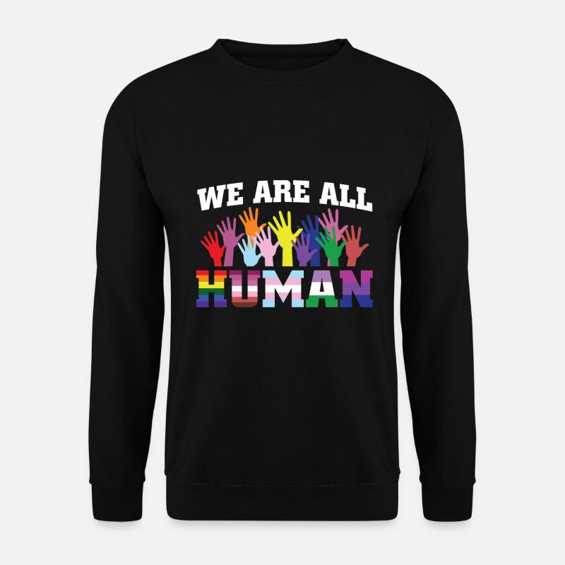 Gegen Rassismus - Unisex Pullover - Schwarz