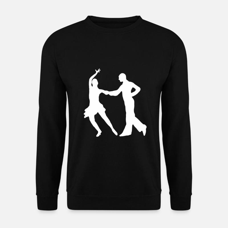 Tango Tänzerin Tanzpaar Tanzen Salsa Geschenk - Unisex Pullover - Schwarz
