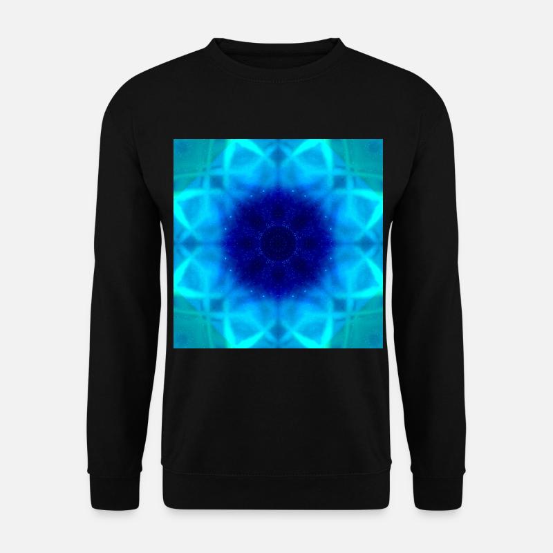 Aurora Borealis Kaleidoscope - Unisex Sweatshirt - black