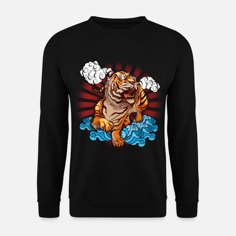 Tiger Japan - Unisex Pullover - Schwarz