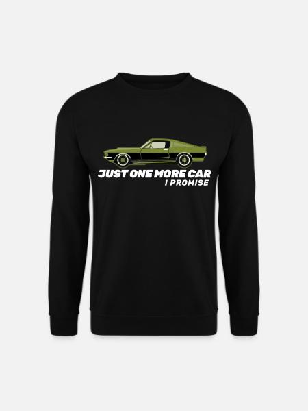 Oldtimer Classic car Geschenk - Unisex Pullover - Schwarz