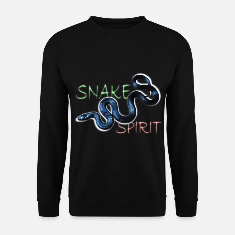 Snake Spirit - Unisex Pullover - Schwarz