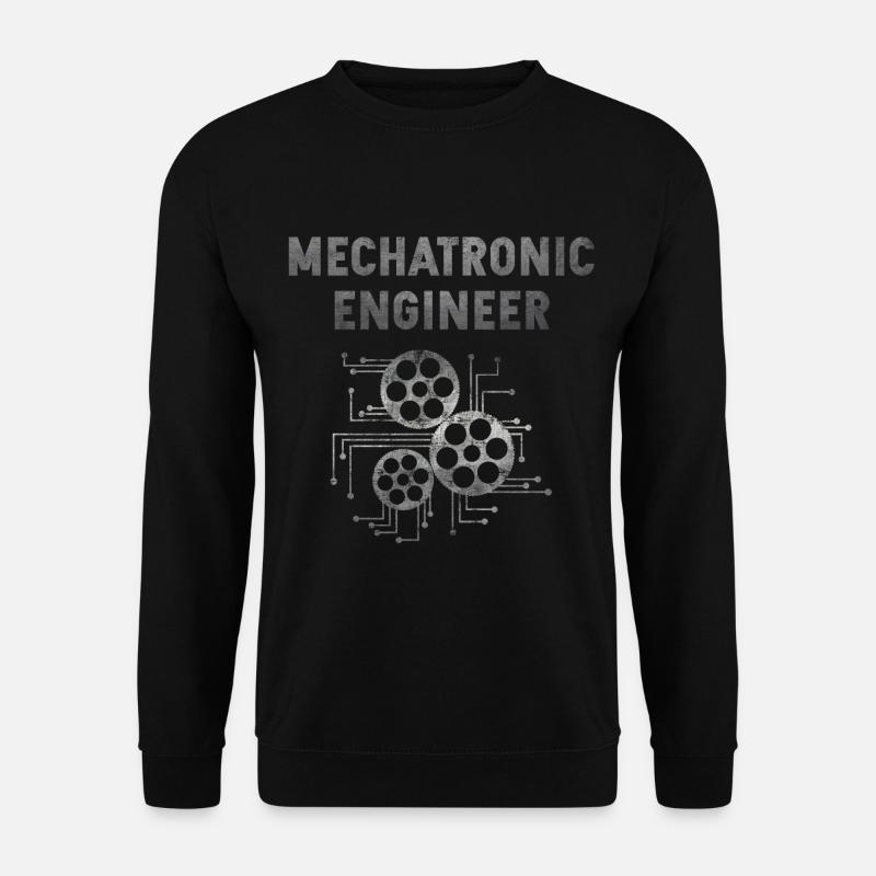 Mechatronics engineer gift - Unisex Sweatshirt - black