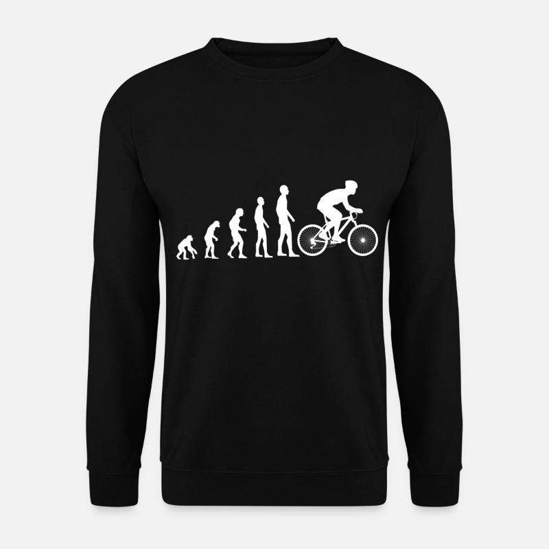 Évolution du vélo - Sweat-shirt Unisexe - noir