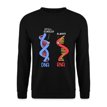 Chemise scientifique pour les scientifiques - Sweat-shirt Unisexe - noir - Devant - Alina (178cm) & Michal (187cm)