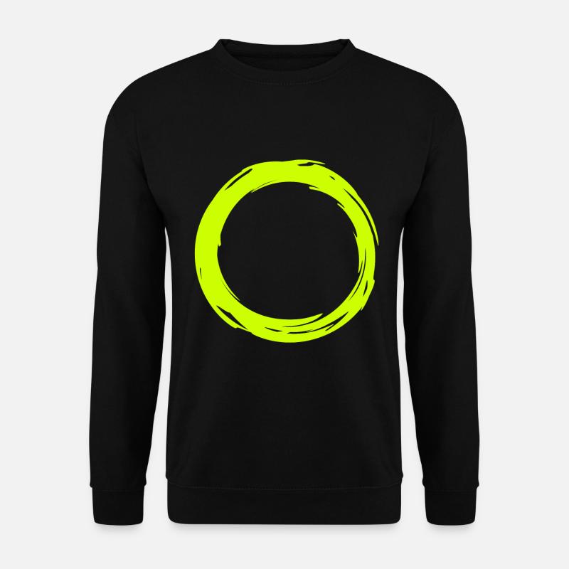 Kreis - Unisex Pullover - Schwarz