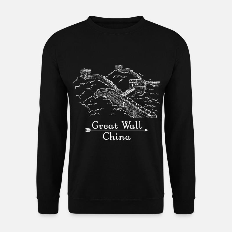 Programmering CSS Web kinesiske Mur Kina Gre - Unisex sweater - sort