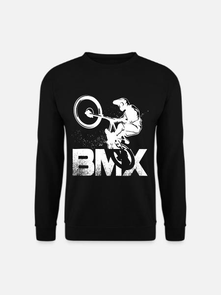 BMX freestyle lifestyle gift boy - Unisex Sweatshirt - black