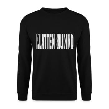 plattenbaukind - Unisex Pullover - Schwarz - Vorne - Alina (178cm) & Michal (187cm)