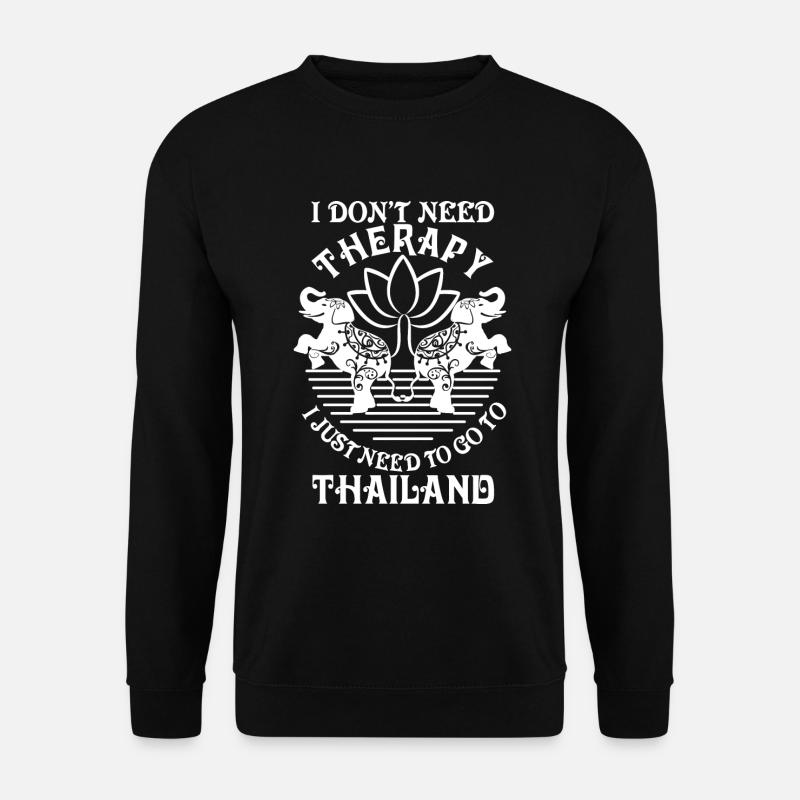 Therapy Thailand - Unisex Sweatshirt - black