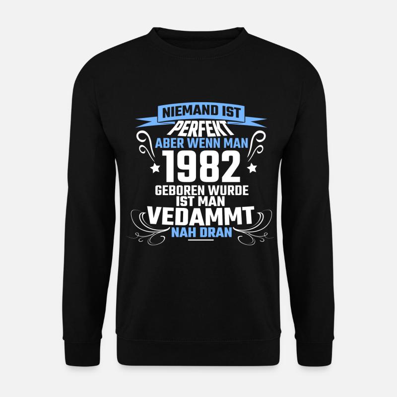 1982 - Unisex Pullover - Schwarz