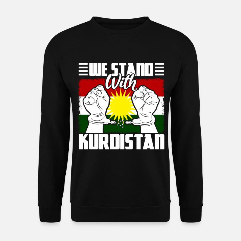 Kurdistan Kurd Human Rights Gift - Unisex Sweatshirt - black