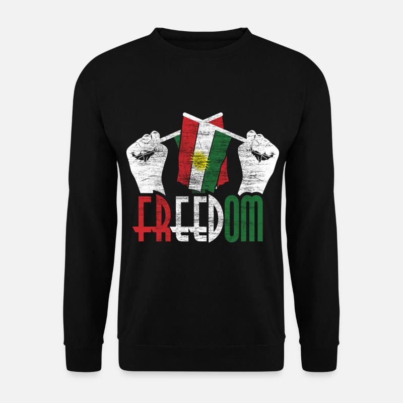Kurdistan Land Geschenk - Unisex Pullover - Schwarz