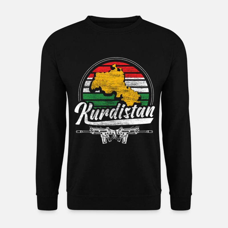 Kurdistan Freedom Gift Idea - Unisex Sweatshirt - black