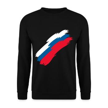 Tschechien - Unisex Pullover - Schwarz - Vorne - Alina (178cm) & Michal (187cm)
