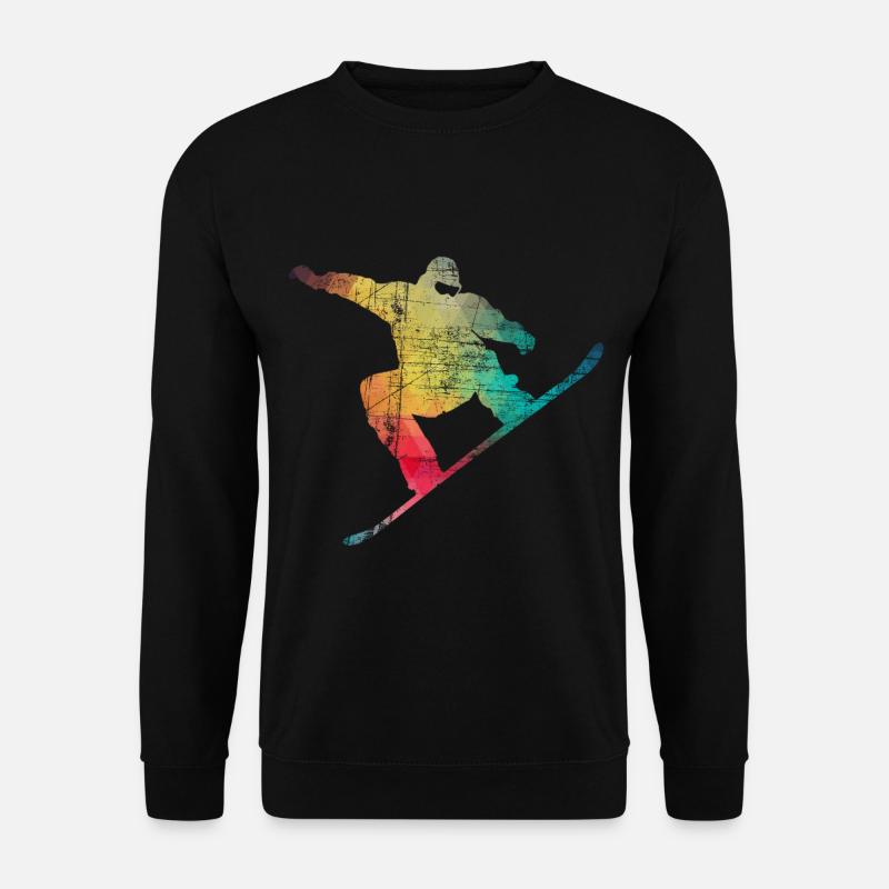 Snowboarder Snowboard - Unisex Pullover - Schwarz
