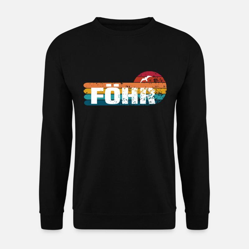 föhr - Unisex Pullover - Schwarz