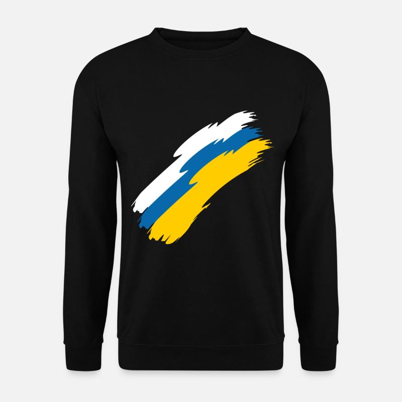 Flagge der Kanarischen Inseln - Unisex Pullover - Schwarz