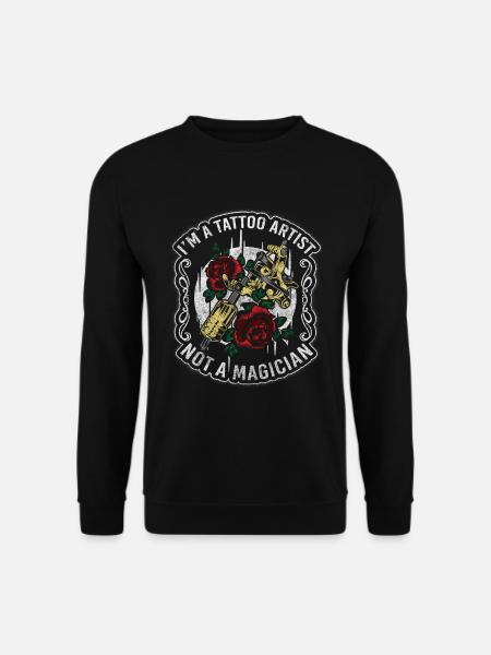 Tattoo Tattoo Rockabilly Tattoo Studio - Unisex Sweatshirt - black