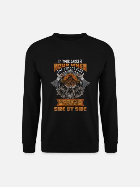 Odin Thor Valhalla - Unisex Sweatshirt - black