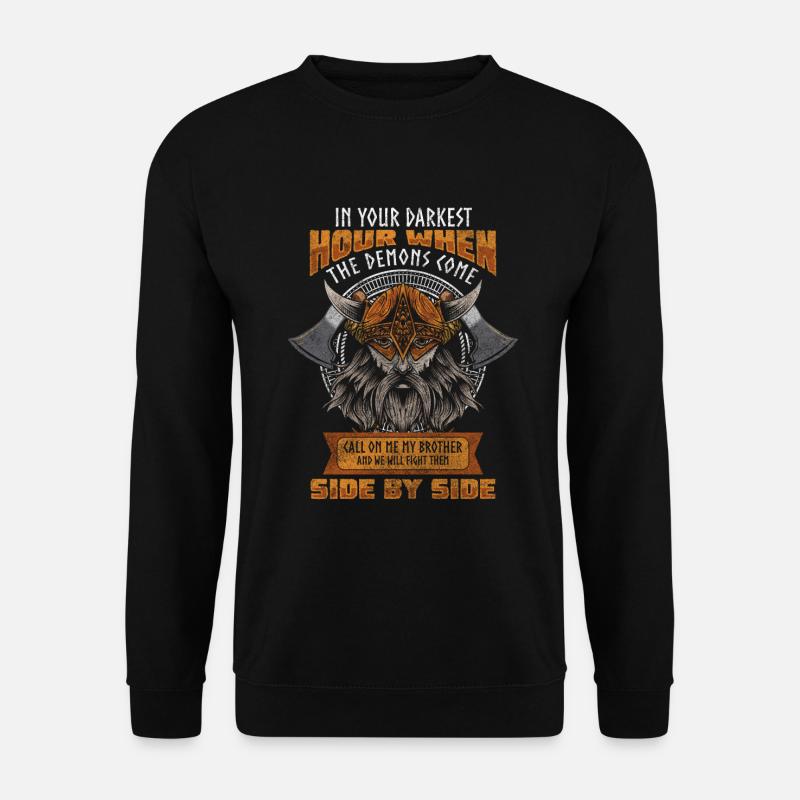 Odin Thor Valhalla - Sweat-shirt Unisexe - noir