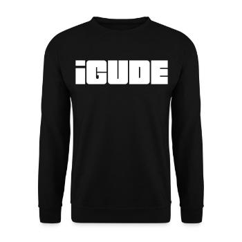 I Gude - Die Hesse komme - Unisex Pullover - Schwarz - Vorne - Alina (178cm) & Michal (187cm)