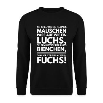 EINSCHULUNG 2022 SCHULE SCHULTÜTE GESCHENK KINDER - Unisex Pullover - Schwarz - Vorne - Alina (178cm) & Michal (187cm)
