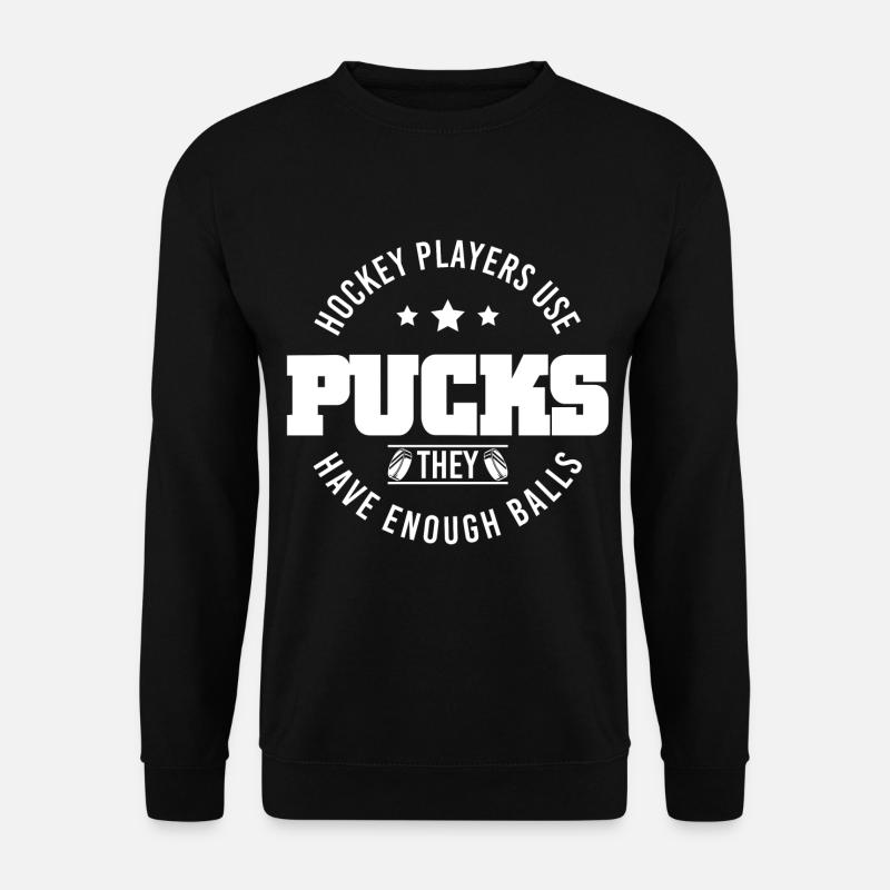 Hockey Eishockeyteam - Unisex Pullover - Schwarz