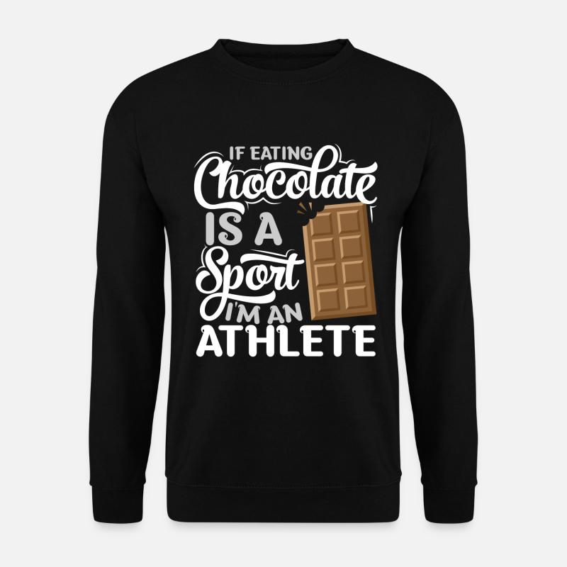 Schokolade Schoko Schoki - Unisex Pullover - Schwarz