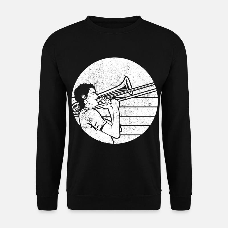 Posaune - Unisex Pullover - Schwarz