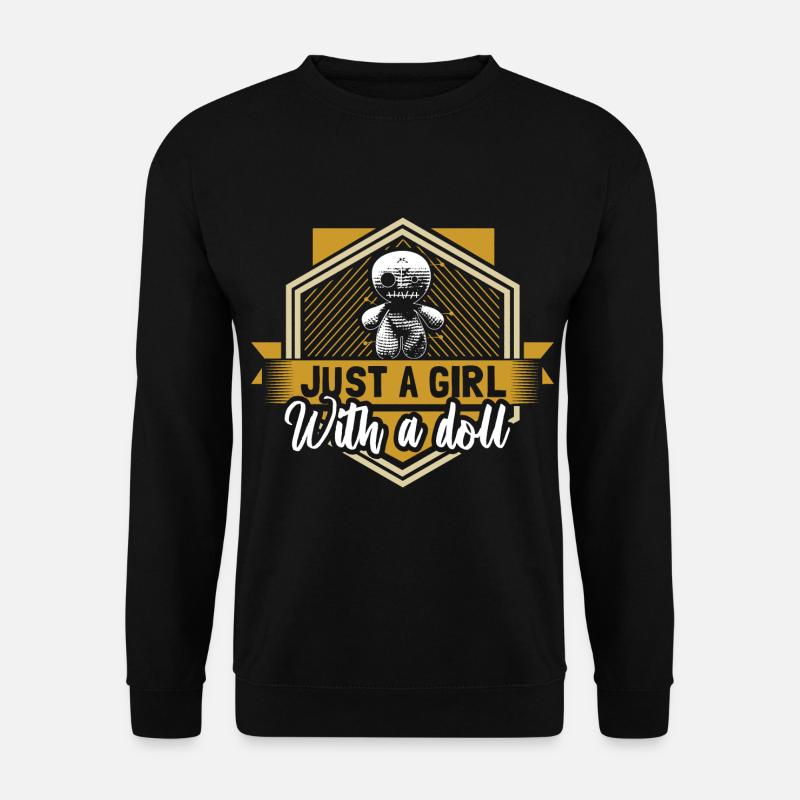 Voodoo Witchcraft Funny - Unisex Sweatshirt - black