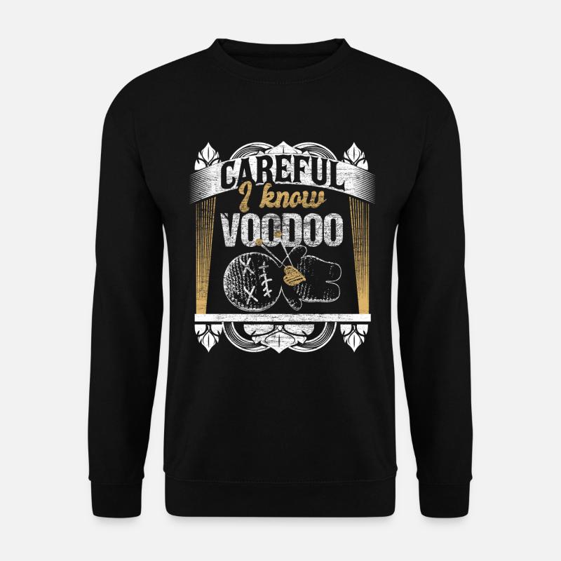Voodoo Loa Zauber Geschenkidee - Unisex Pullover - Schwarz